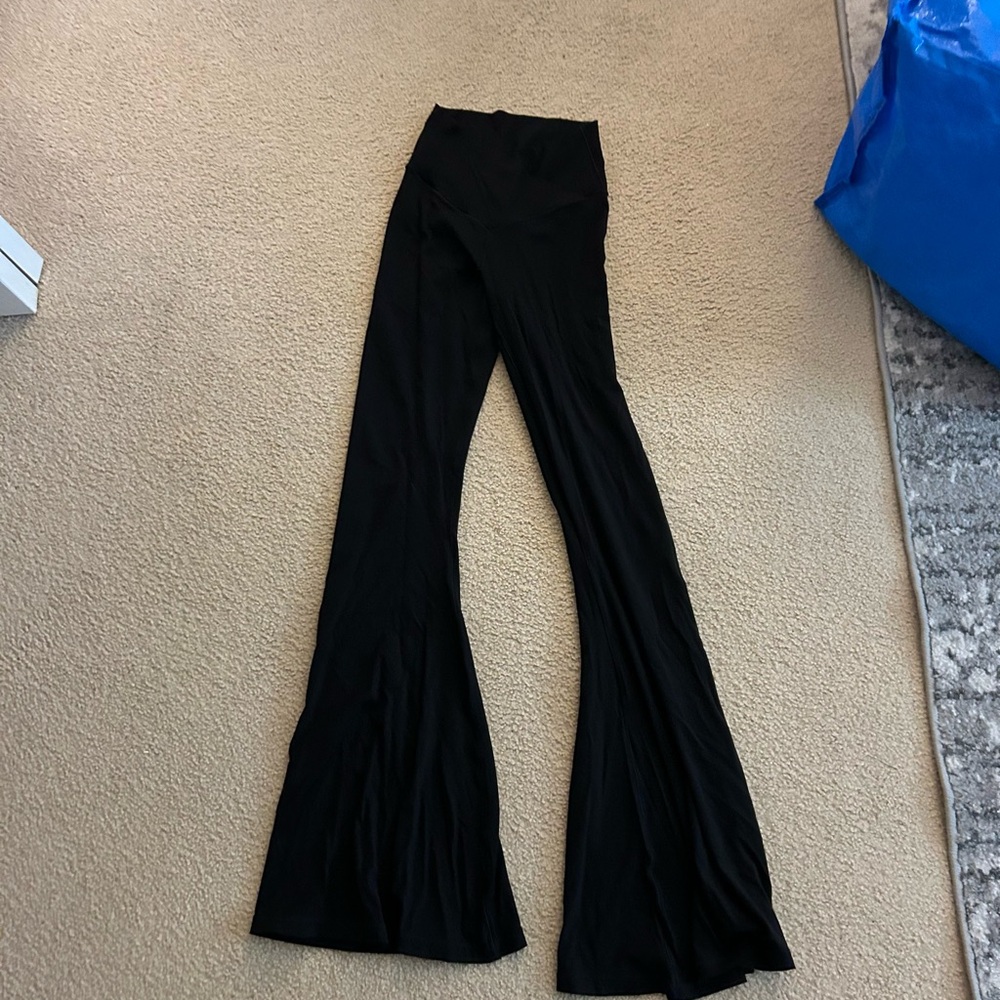 Elegant Black Women's Flared Pants
